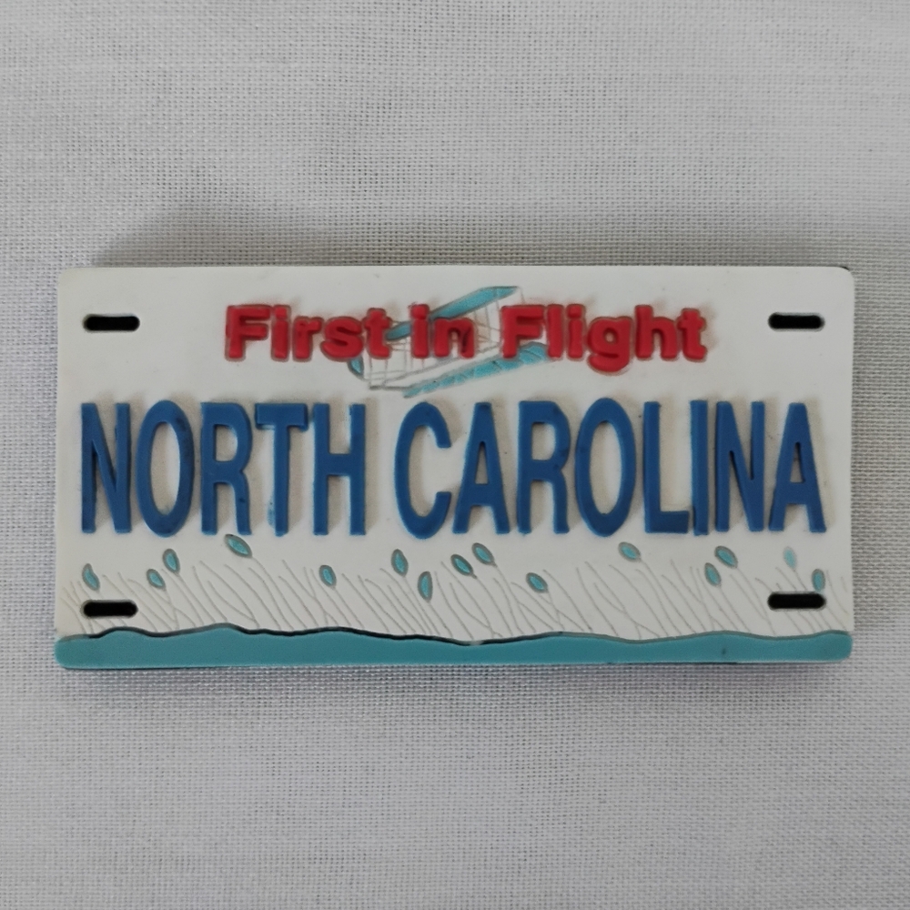 North Carolina First In Flight Refrigerator Magnet USA American Travel Souvenir